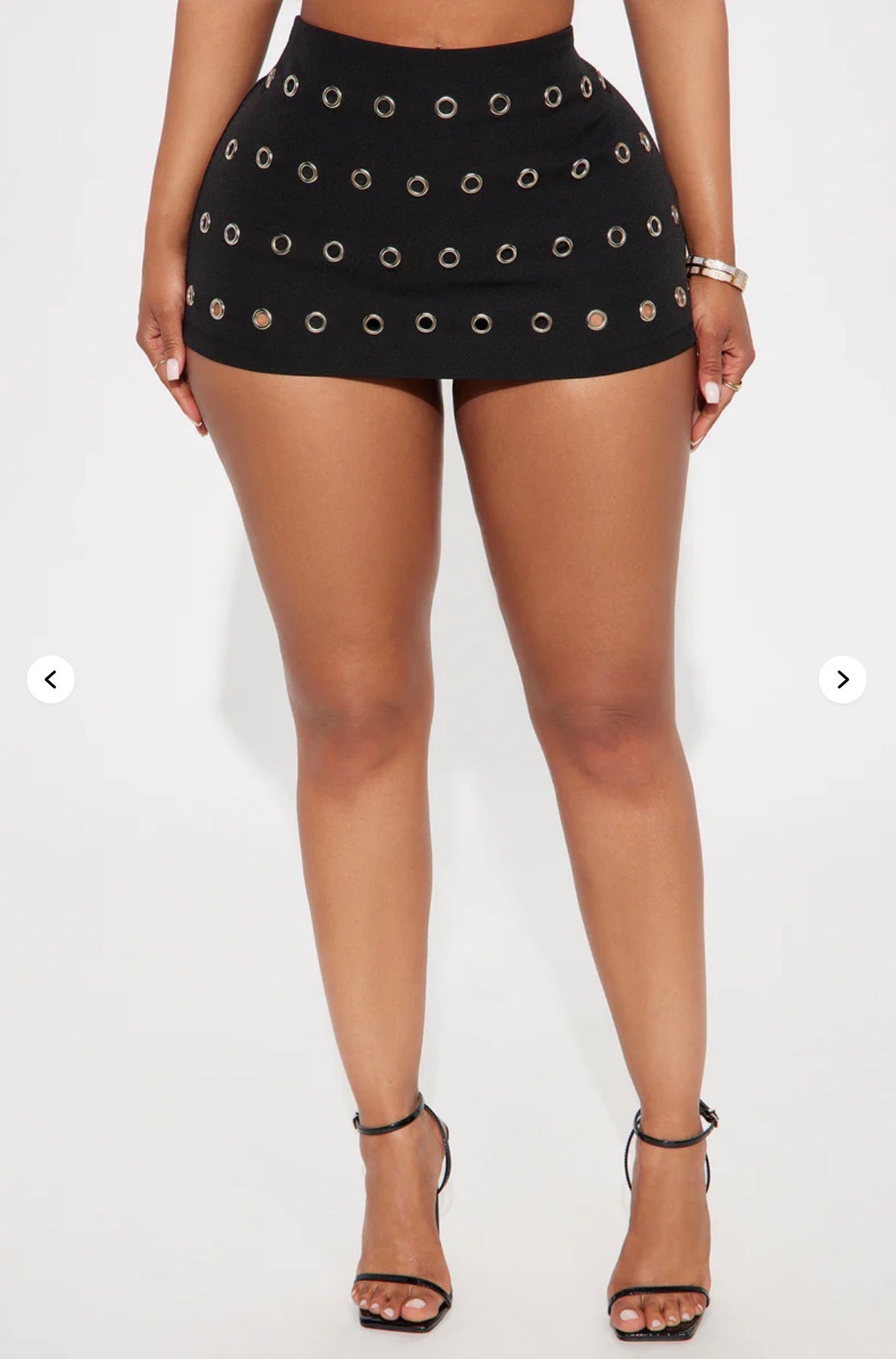 Bad Attitude Grommet Micro Mini Skort