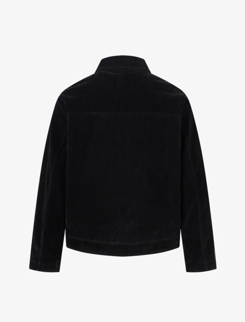 Retro Unique Metal Button Suede Lapel Bomber Jacket