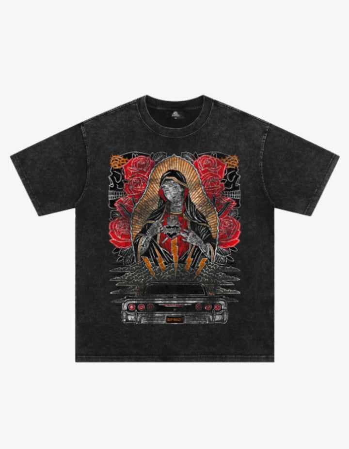 Original Vintage Virgin Mary Graphic T-Shirt