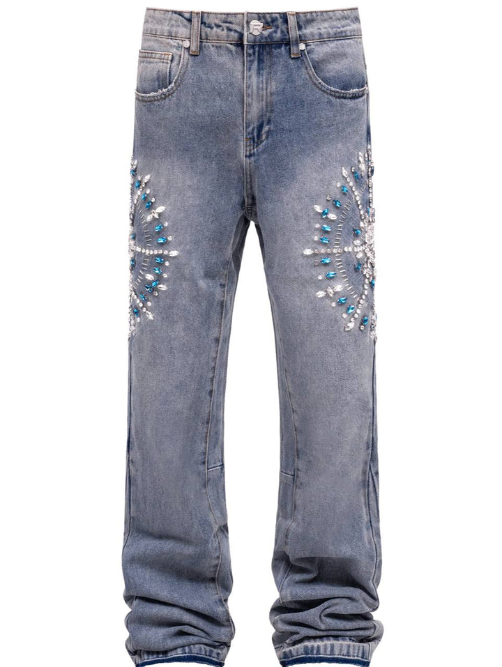 Circle Diamond Denim